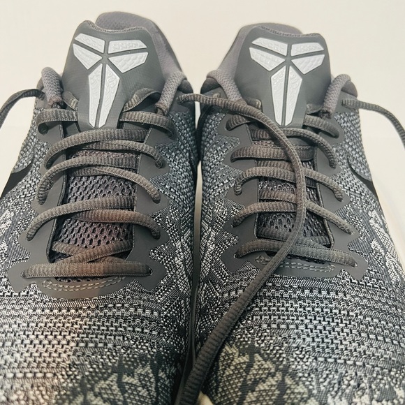 Nike Kobe Bryant Mamba Rage Dark Gray Pure Platinum Sneakers - Picture 7 of 9